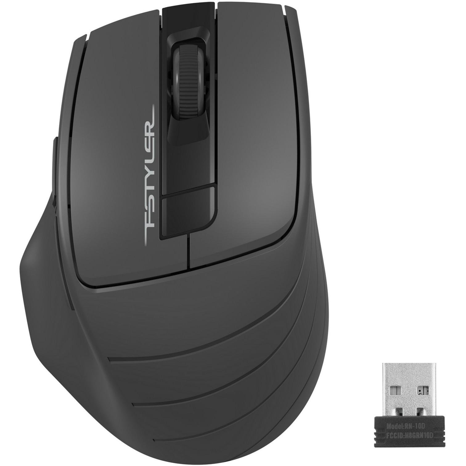 Компьютерная мышка беспроводная A4Tech FG30S Black/Grey (26449069) - фото 1 Компьютерная мышка беспроводная A4Tech FG30S Black/Grey (26449069) - фото 1