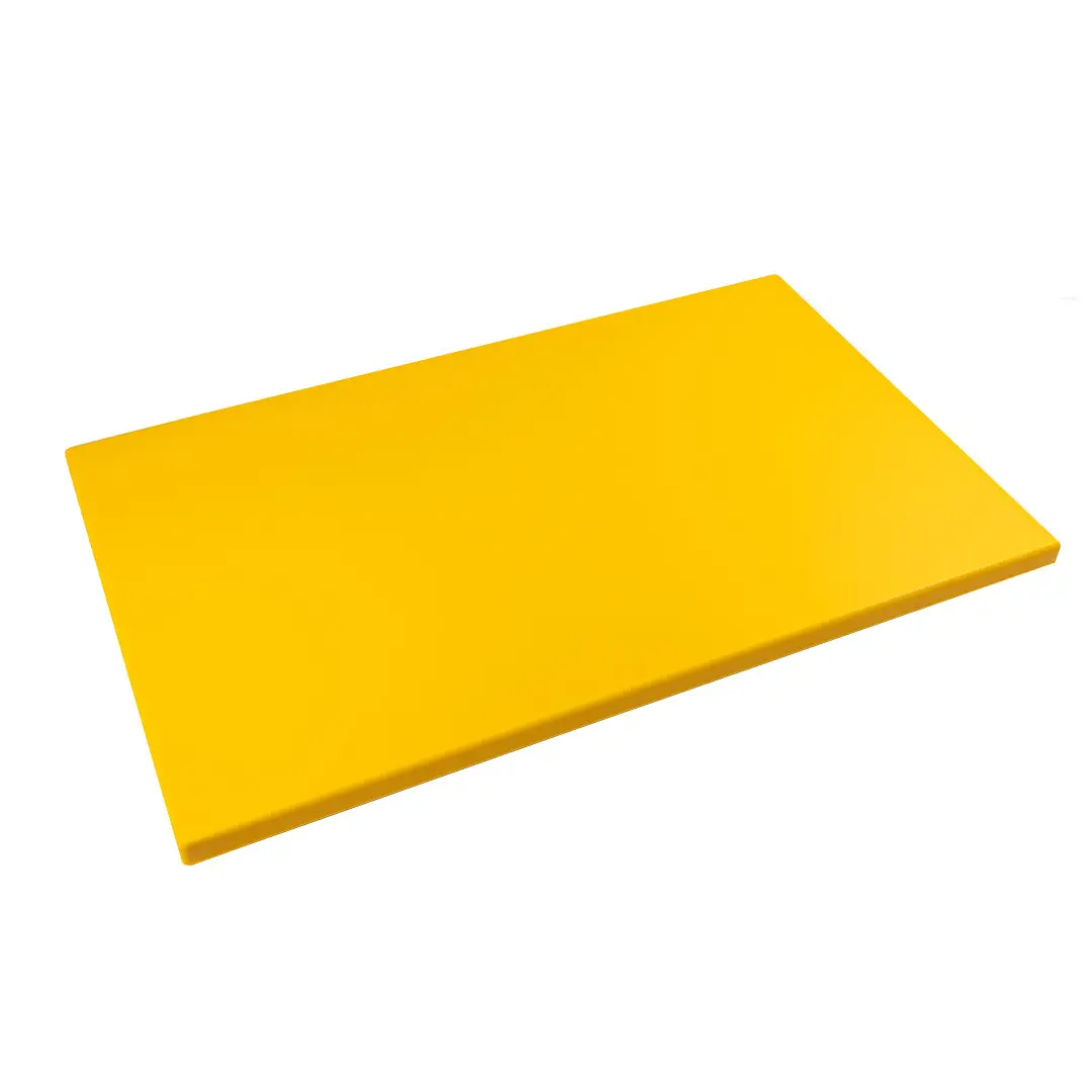 Доска разделочная Yelkar Plastik острые края HACCP YP 1402-1 300х500х20 мм Желтый