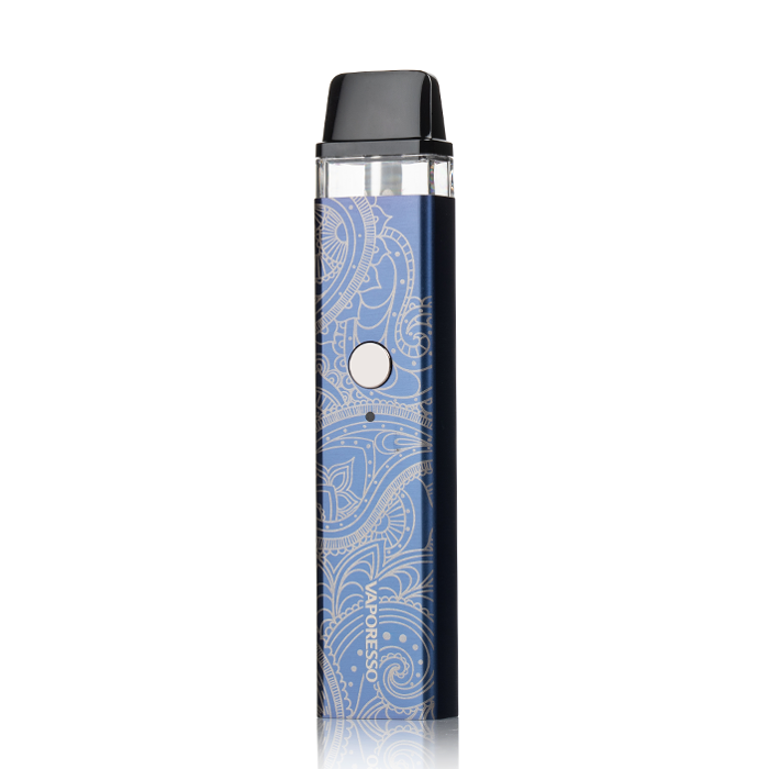 Под-система солевая электронная сигарета Vaporesso XROS Pod Kit 800 mAh 2 мл Paisley Blue (sn1260)