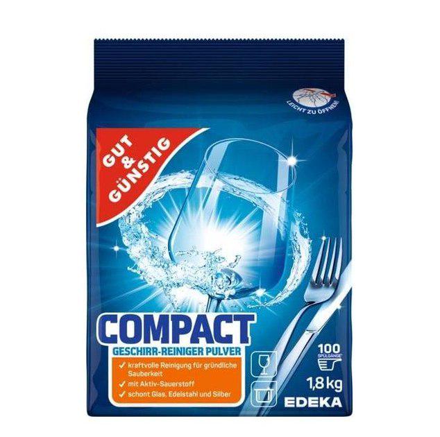 Порошок для посудомийної машини Gut&Gunstig Edeka 1,8 кг (13339857)