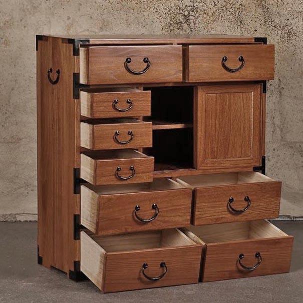 Комод тансу из дерева Заниса Шафран (КТУ-005506)