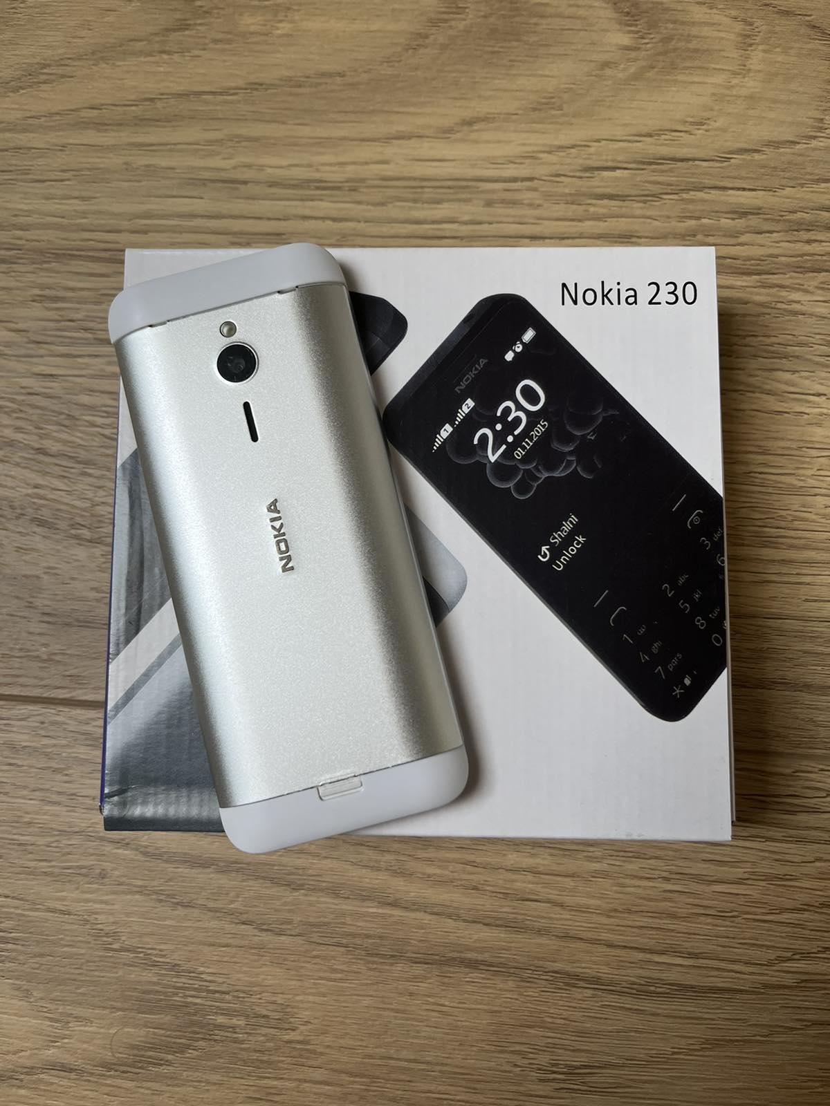 Мобільний телефон кнопковий Nokia 230 Dual Sim Білий (ED-52) - фото 2