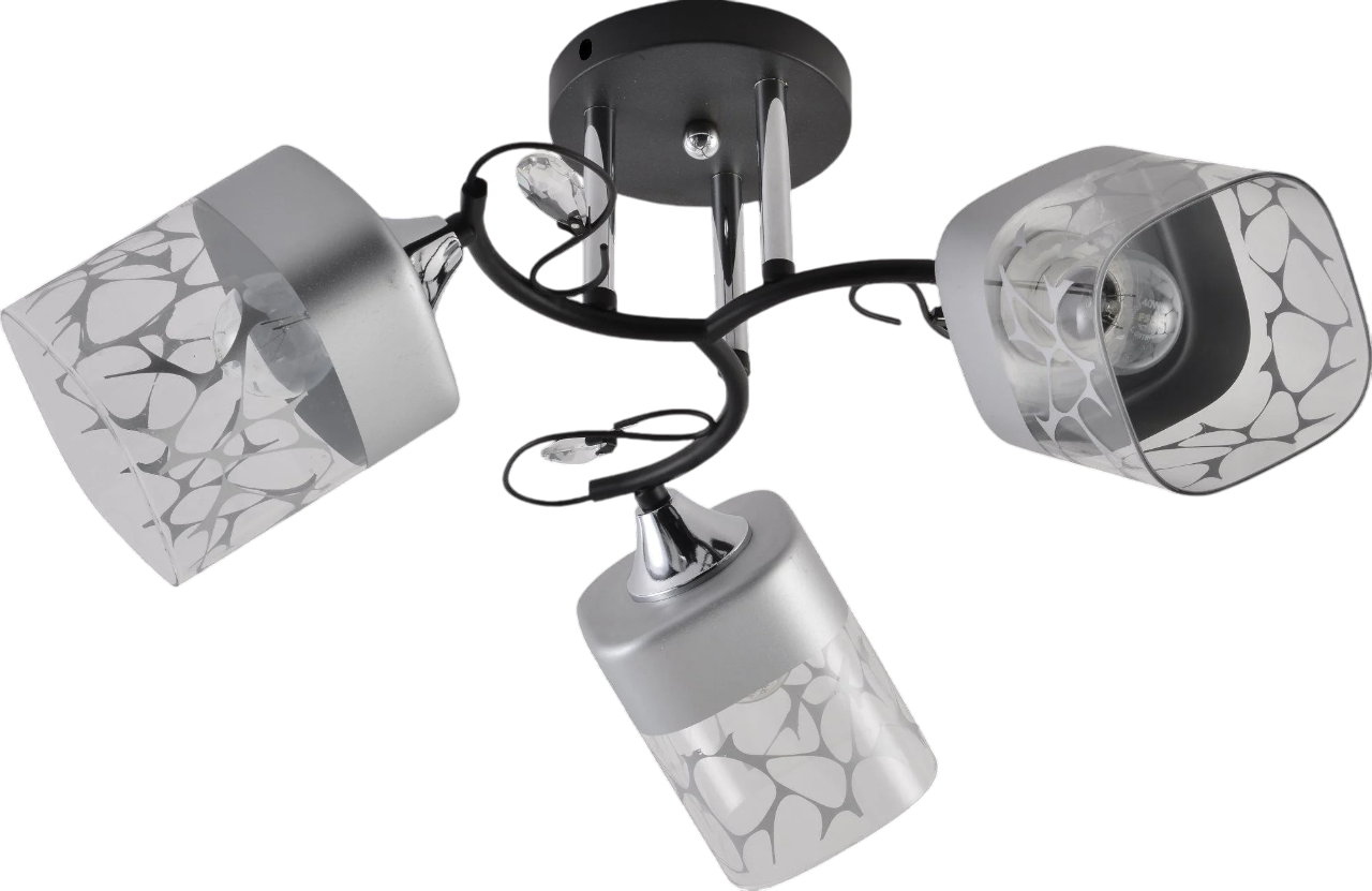 Люстра декоративная Valeso V XA1517B/3 BK+CR