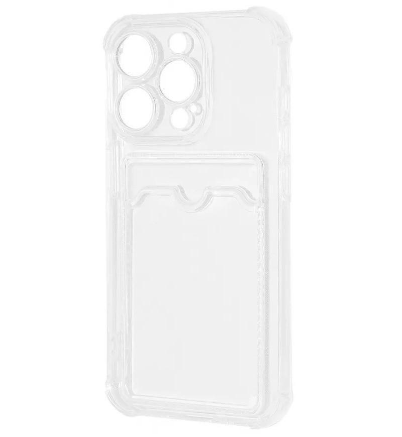 Чехол-накладка WAVE Pocket Case for iPhone 15 Pro Clear