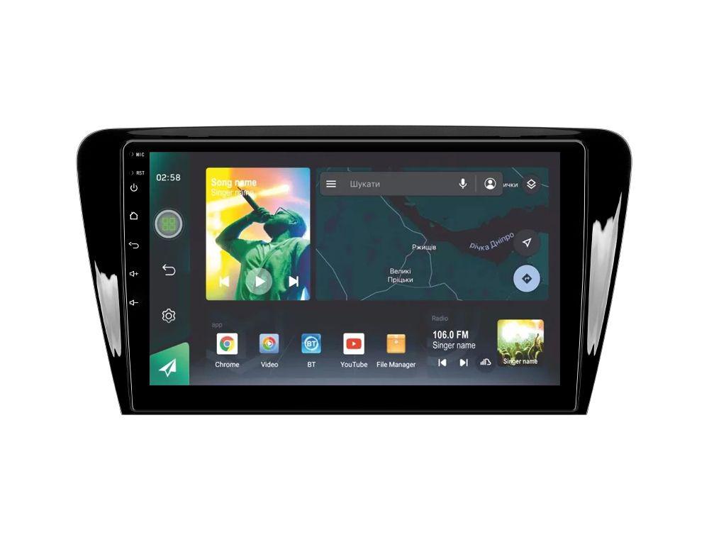 Магнітола штатна Sigma X10464 10 4/64 GB Skoda Octavia 3 A7 2013-2018 10" (AR-72363)