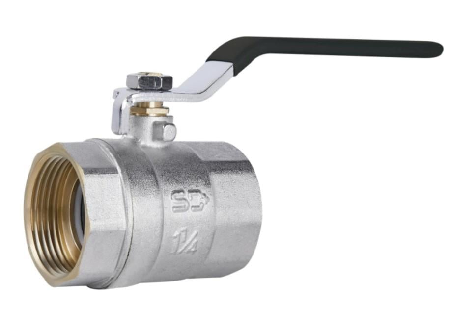 Кран кульовий Thermo Alliance Base 1 1/4" ВВ прямий PN40 важіль (SD600W32)