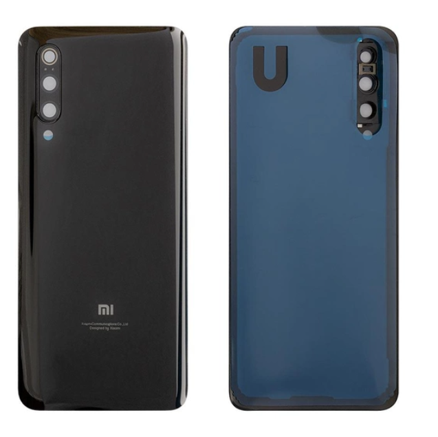 Кришка задня Xiaomi Mi 9 Black (333) - фото 2 Кришка задня Xiaomi Mi 9 Black (333) - фото 2