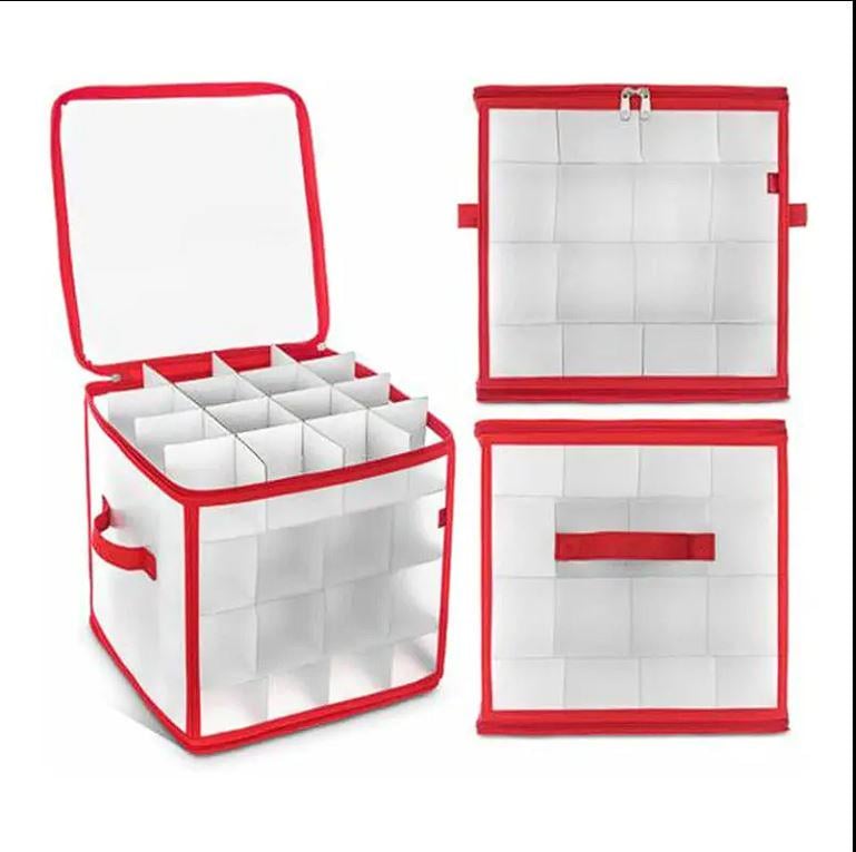 Органайзер для новорічних іграшок до 7,5 см 64 комірки (20298) - фото 15