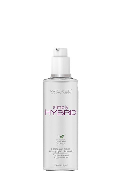 Лубрикант кремовий гібридний WICKED Simply Hybrid Sperm 120 мл