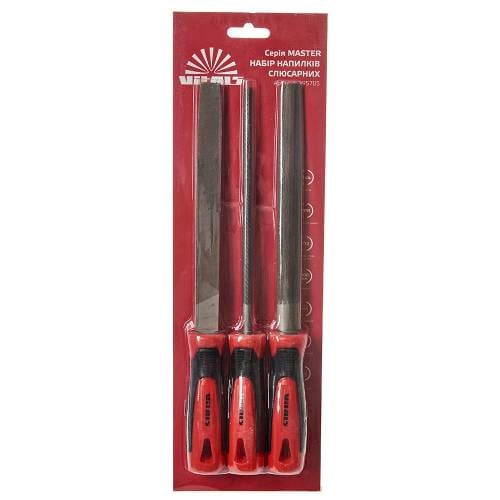 набор напильников слесарных Vitals Master 200 мм 3 ед. (000195705)