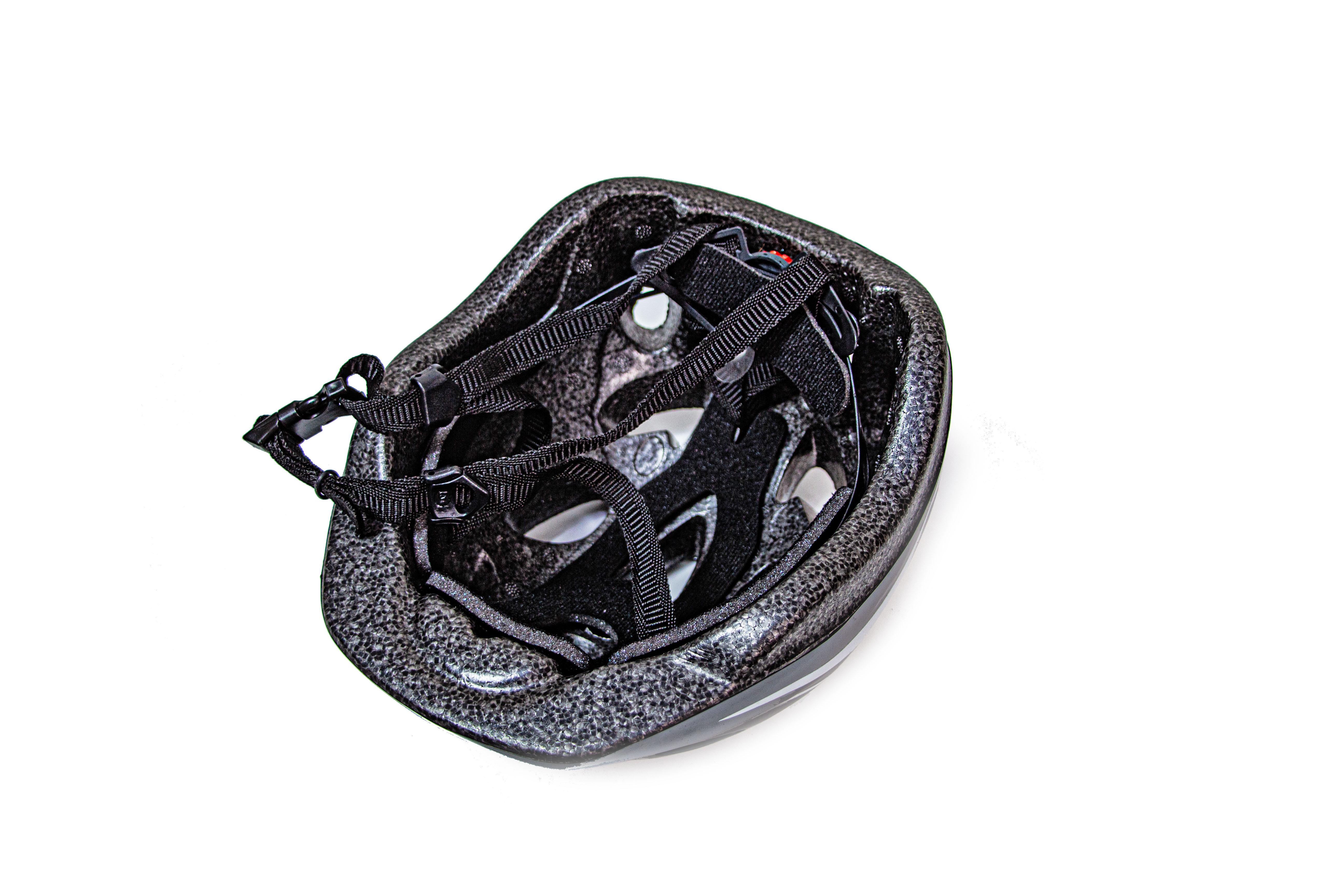 Шлем защитный Scale Sports с регулировкой размера фиксация Black (751160212) - фото 2 Шлем защитный Scale Sports с регулировкой размера фиксация Black (751160212) - фото 2