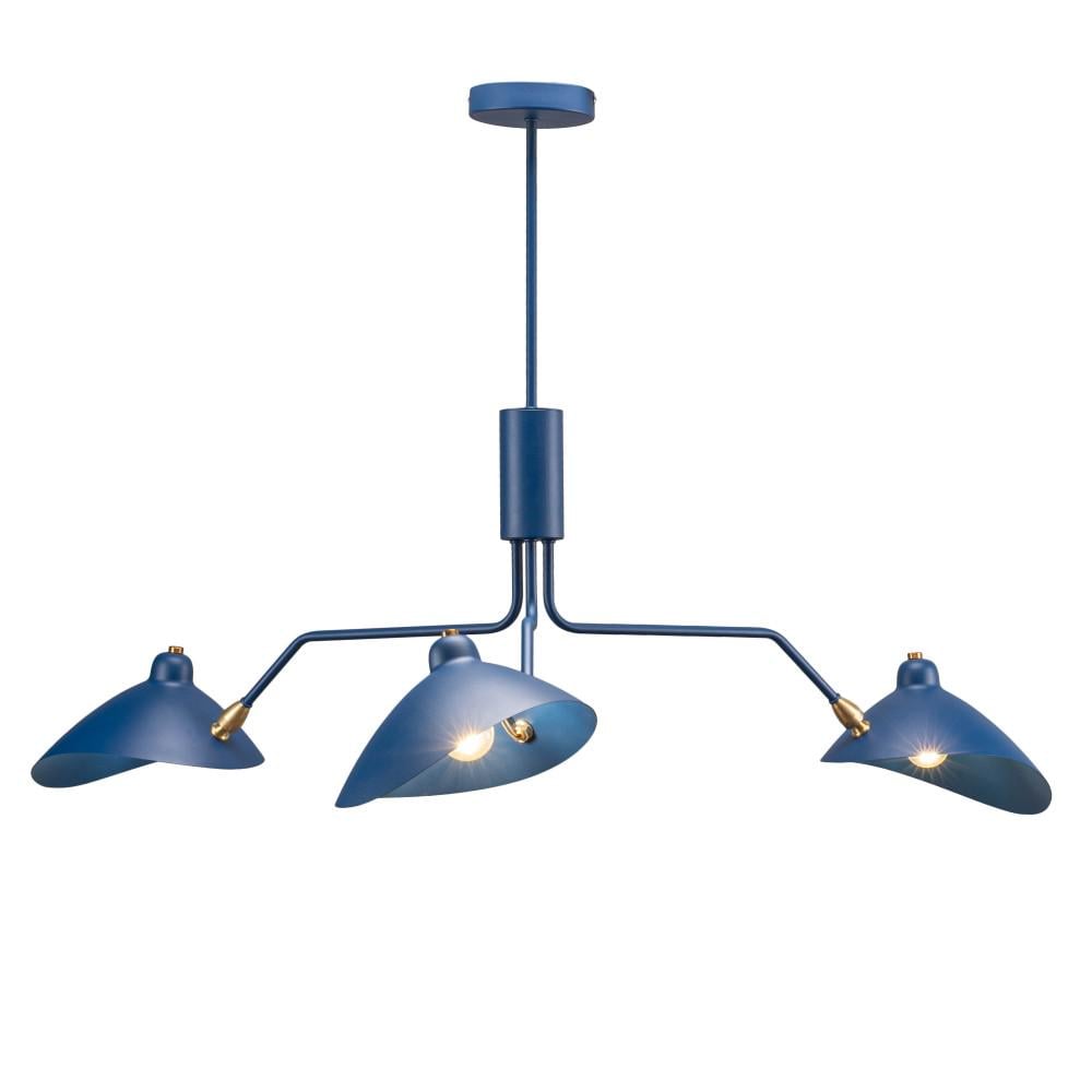 Люстра Willow Curve Blue (PL-1280 M/BLUE) - фото 1 Люстра Willow Curve Blue (PL-1280 M/BLUE) - фото 1