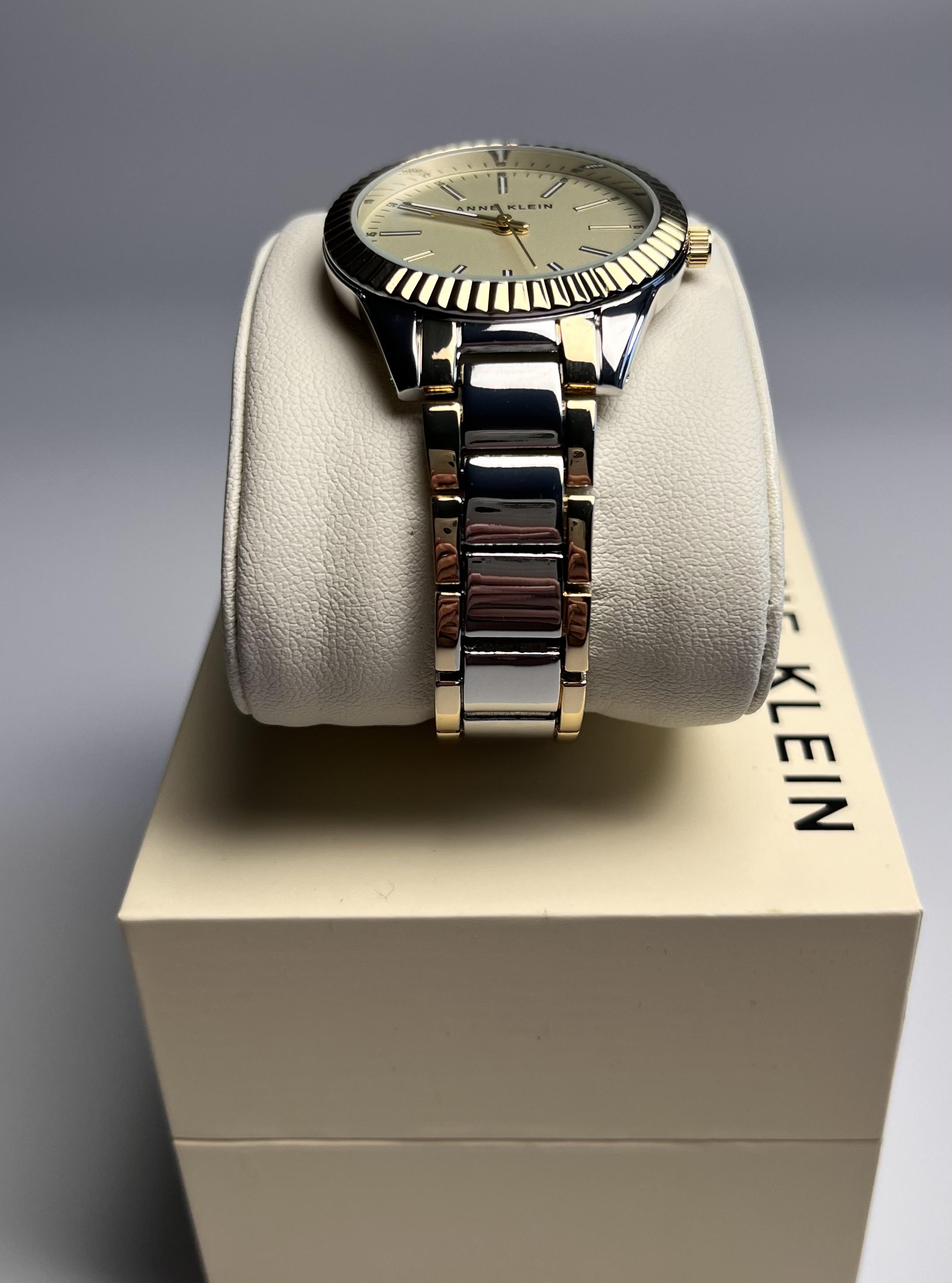 Часы женские Anne Klein AK/4173CHTT Серебристый (15359847) - фото 5