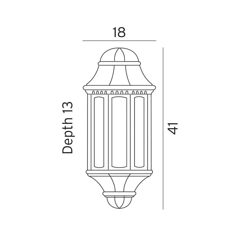 Настенный светильник Norlys Genova 170B - фото 3