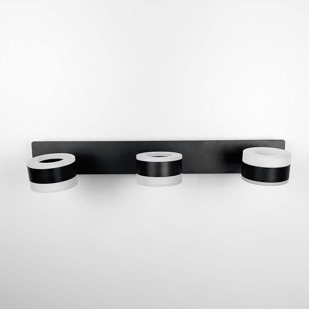 Бра LED с тремя регулирующими точками света 48х16 см (8375/3 BK)