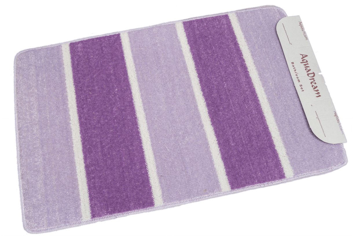 Комплект килимків для ванної Aquadream 60x100 Lilac (9218957)