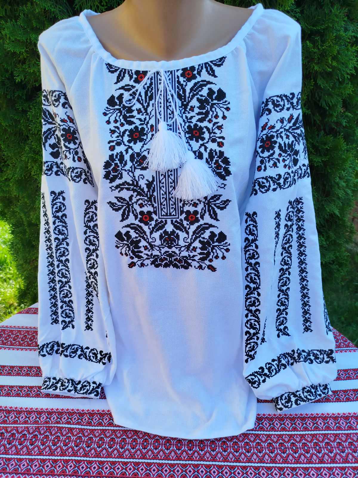 Пара вышиванок для семьи Соколиный узор р. 44 (2658941595) - фото 2 Пара вышиванок для семьи Соколиный узор р. 44 (2658941595) - фото 2