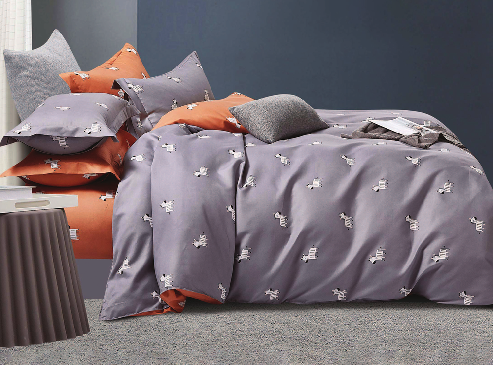 Комплект постельного белья Home comfort двуспальный хлопок 9983184 DV (DR010477)