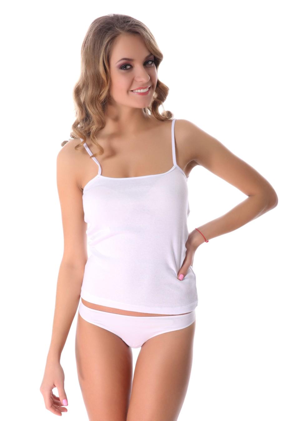 Топ женский Leintim р. 48/XL Белый (12980)