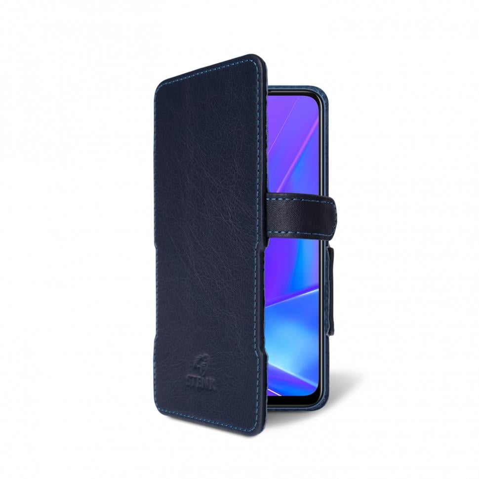 Чехол книжка Stenk Prime для OPPO A72 Синий (66480)