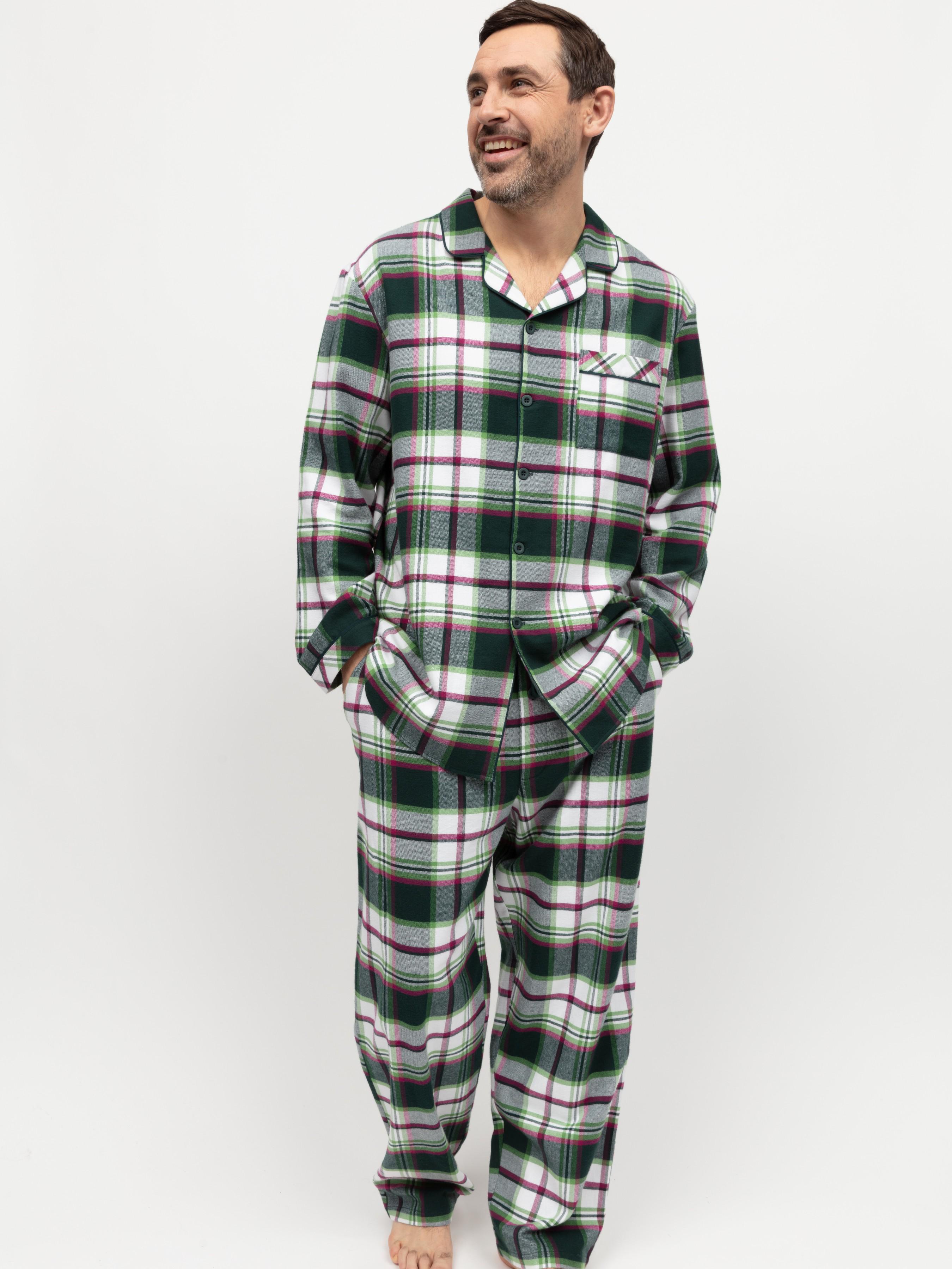 Пижама мужская CYBERJAMMIES Forrest 3048-3049 в клетку XL Зеленый (5051877532960) Пижама мужская CYBERJAMMIES Forrest 3048-3049 в клетку XL Зеленый (5051877532960)