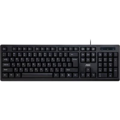 Клавиатура AOC KB100B USB UA Black (KB100B/97)