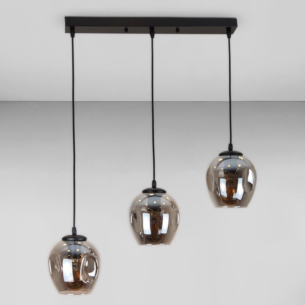 Люстра подвесная лофт Light House LS-17191F-3 BK/BK 500 Черный