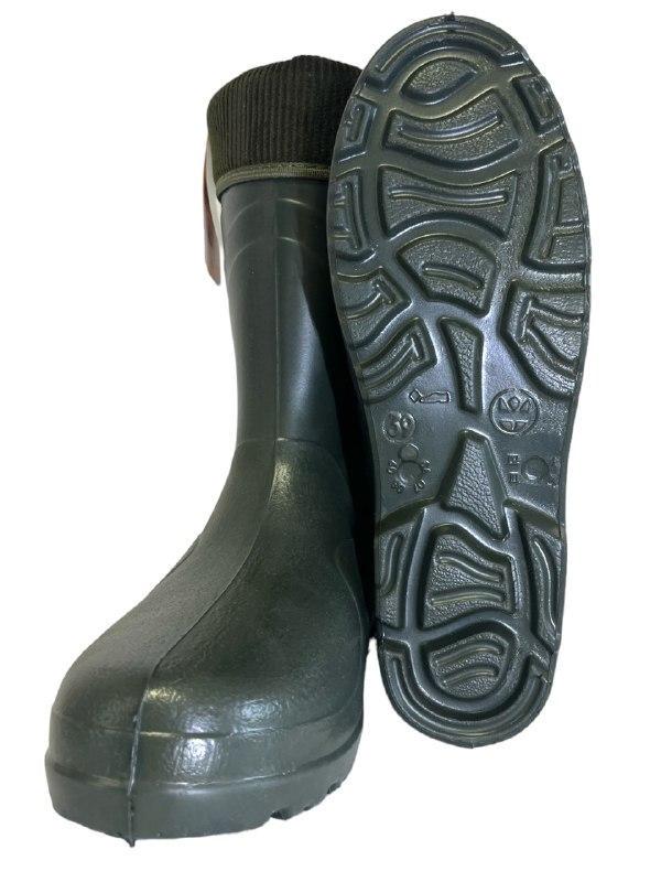 Чоботи зимові Lemigo Grenlander EVA зі вставкою неопрен р. 38-39 24,5 см Хакі (2001402274) - фото 5