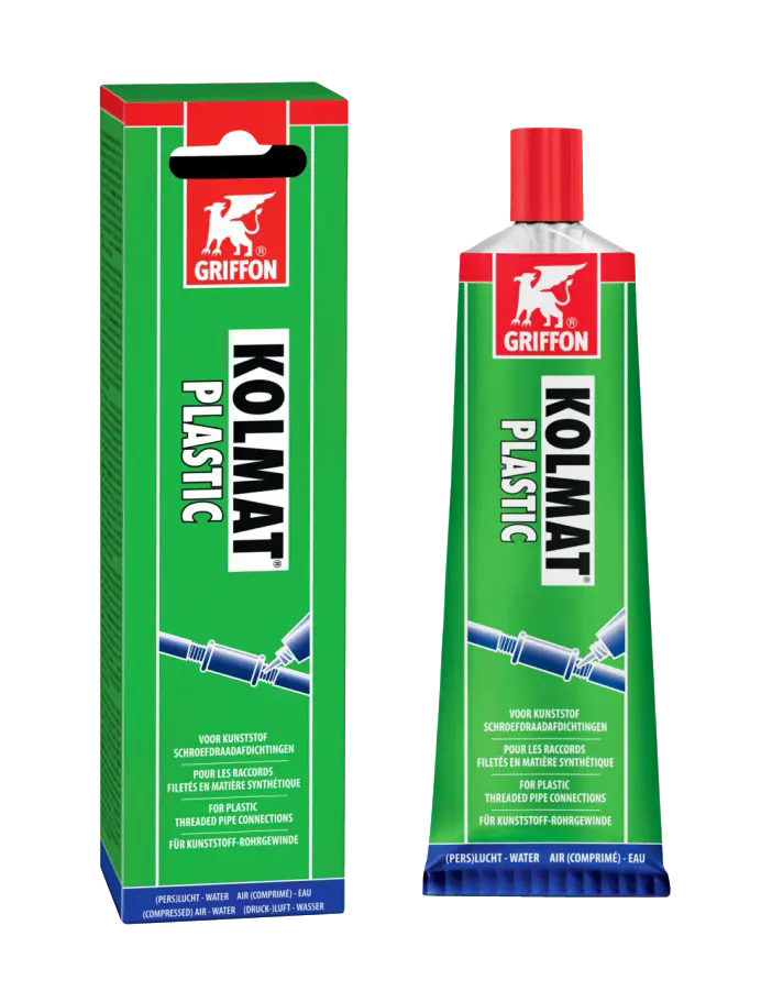Герметик Griffon Kolmat Plastic для пластиковых резьбовых соединений 125 г (3159625437)
