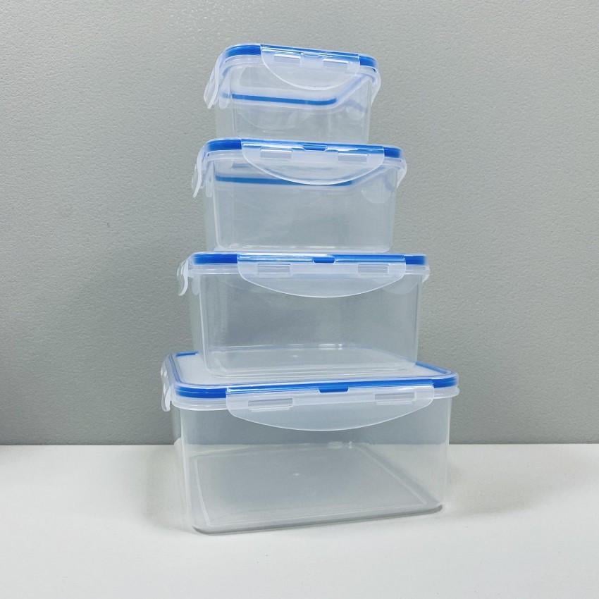 Набор герметичных контейнеров для хранения Kamille KM-20002 пластиковые 4 шт. (2317635636)