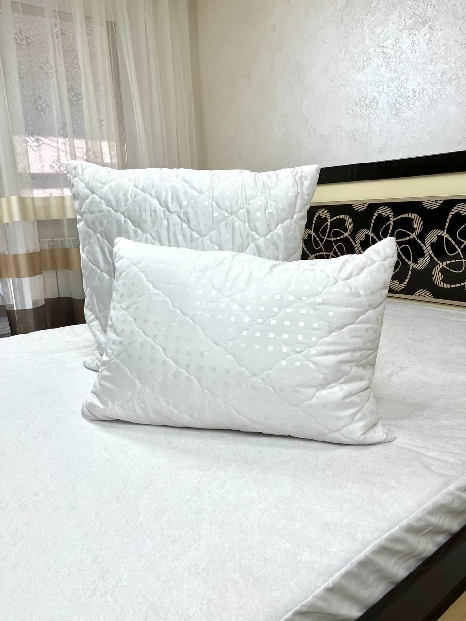 Подушка штучний лебединий пух 70x70 см (23949420) - фото 9