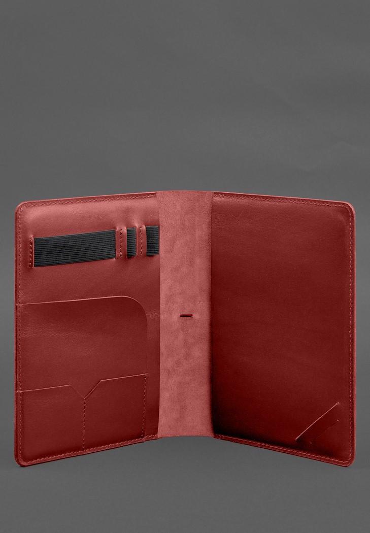 Кожаный блокнот А5 Софт-бук 9.4 Красный (A-028803) - фото 2 Кожаный блокнот А5 Софт-бук 9.4 Красный (A-028803) - фото 2