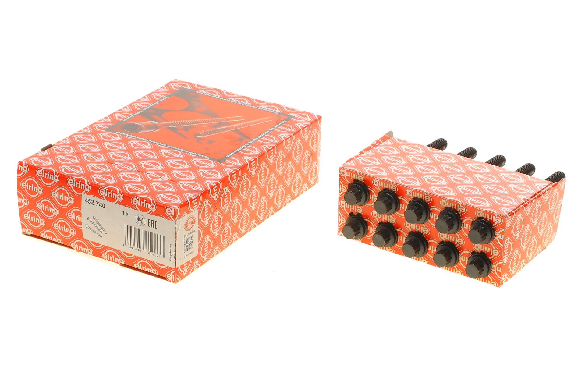 Болты головки ELRING Fiat Sedici/Suzuki Grand Vitara 1,6 04- 10 шт. (452,740)