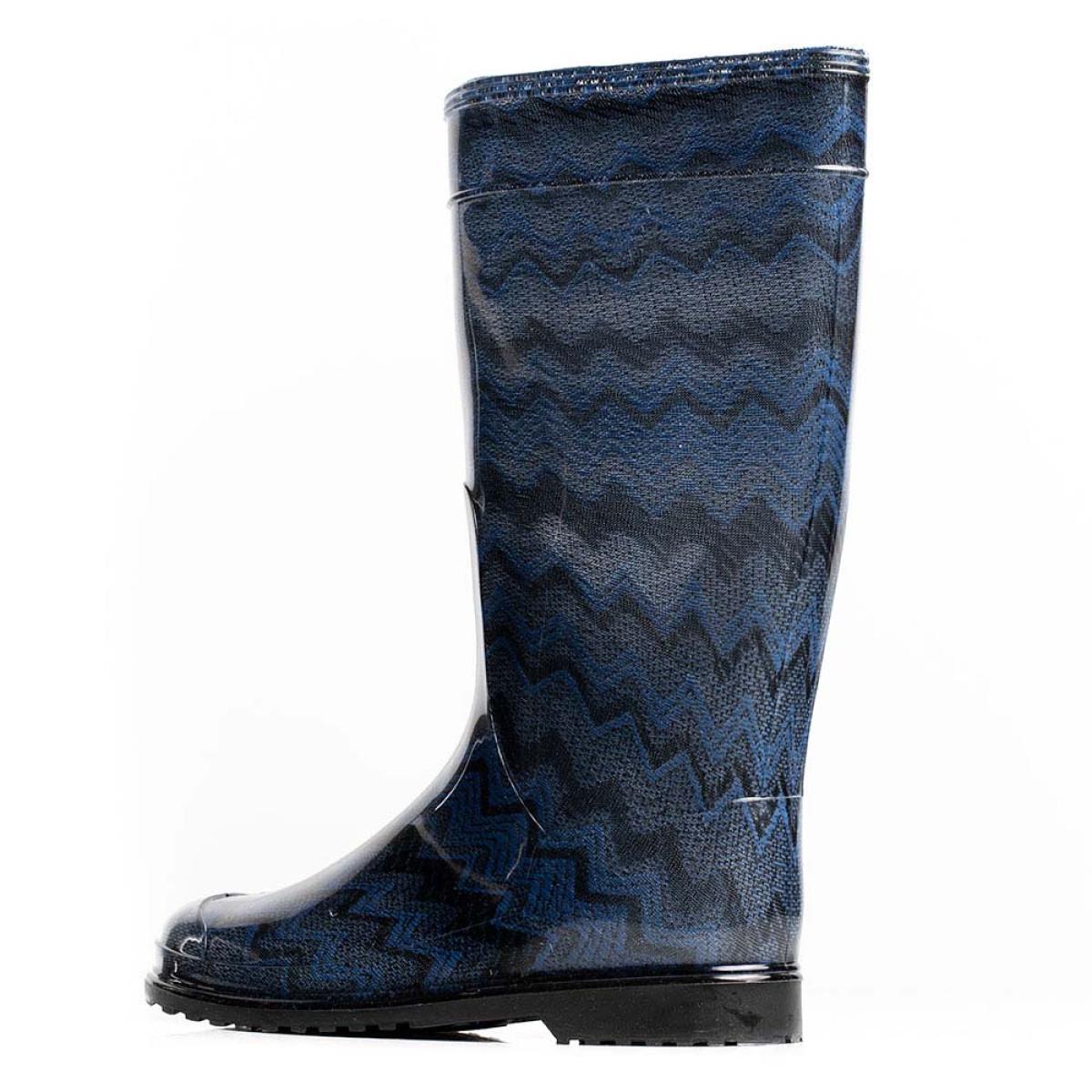 Чоботи гумові Oldcom Зигзаг р. 35/36 Синій (4841347043970) - фото 2 Чоботи гумові Oldcom Зигзаг р. 35/36 Синій (4841347043970) - фото 2