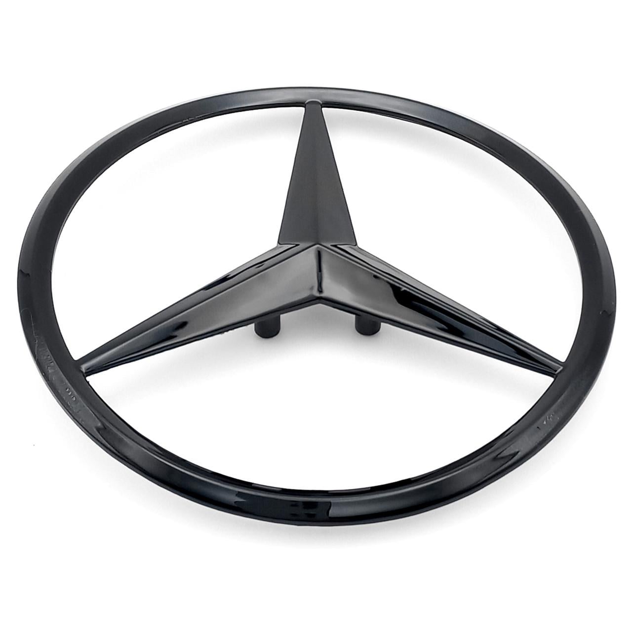 Емблема Mercedes 80х80 мм Чорний (A176 817 00 16 A W176)