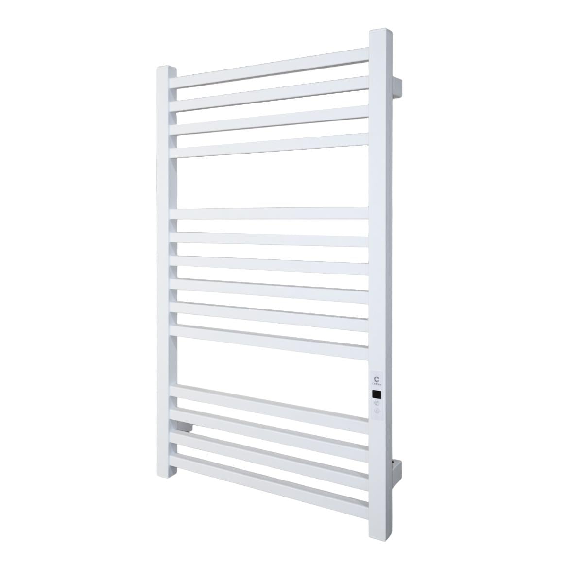 Полотенцесушитель электрический Carino Lorenzo с термоконтроллером и дисплеем 790x490 см Белый матовый (L7949DWM)