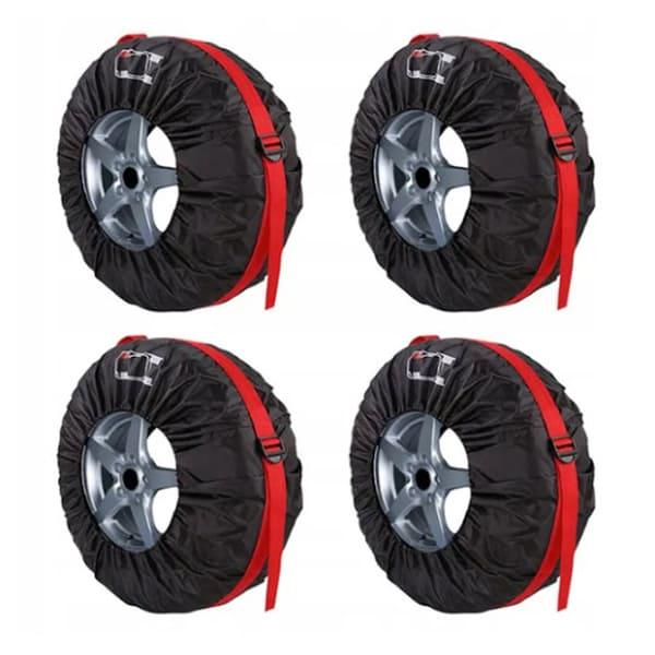 Комплект чехлов для хранения шин 4 шт. 13-16" до R16 водонепроницаемые с ручками (id_3992)