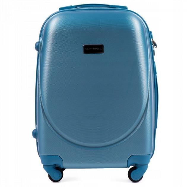 Валіза пластикова WINGS 310 L на 4 колесах Блакитний (CEKRBWI310LB4GOL)