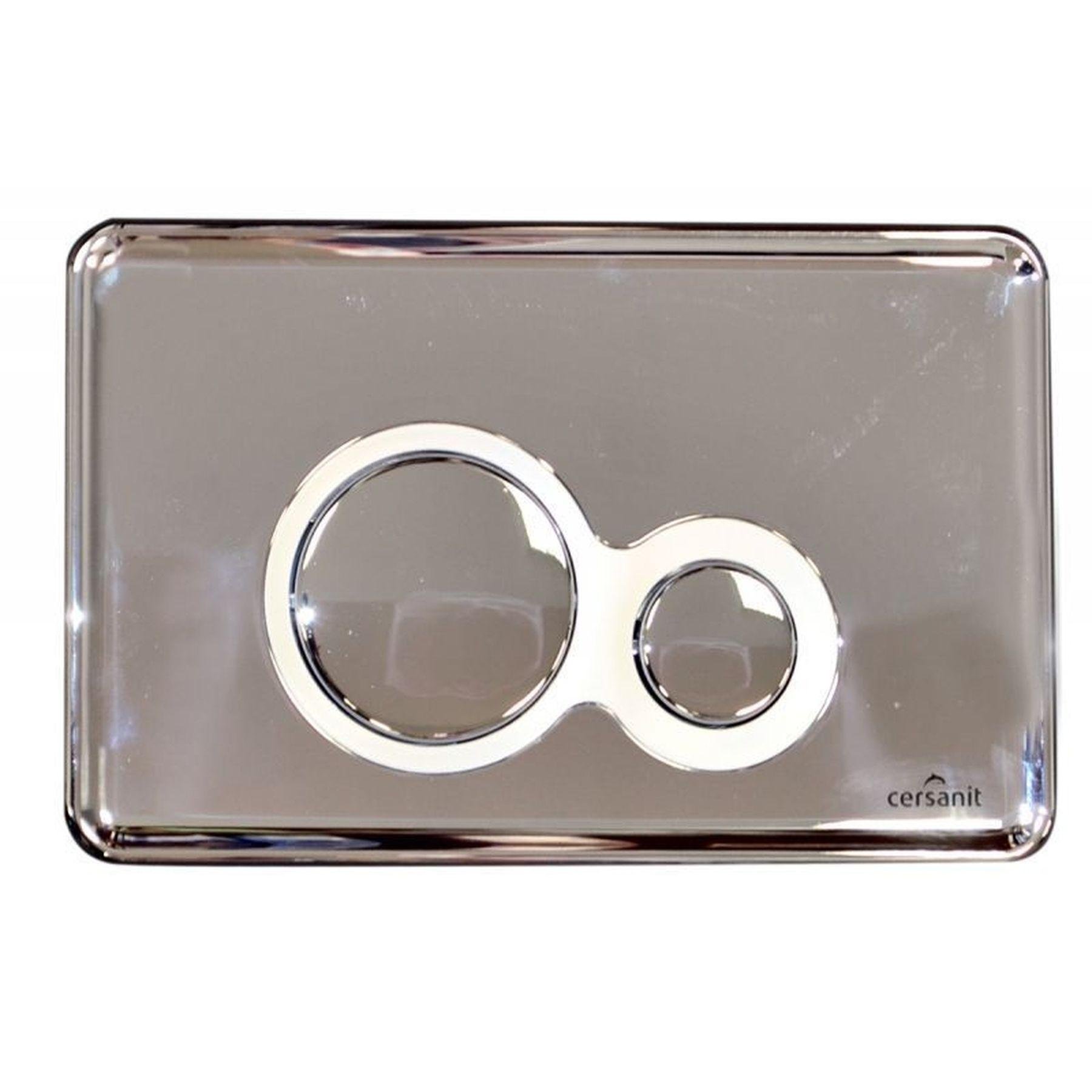 Кнопка Cersanit SLIM&SILENT OTTO Хром блеск (000009380)