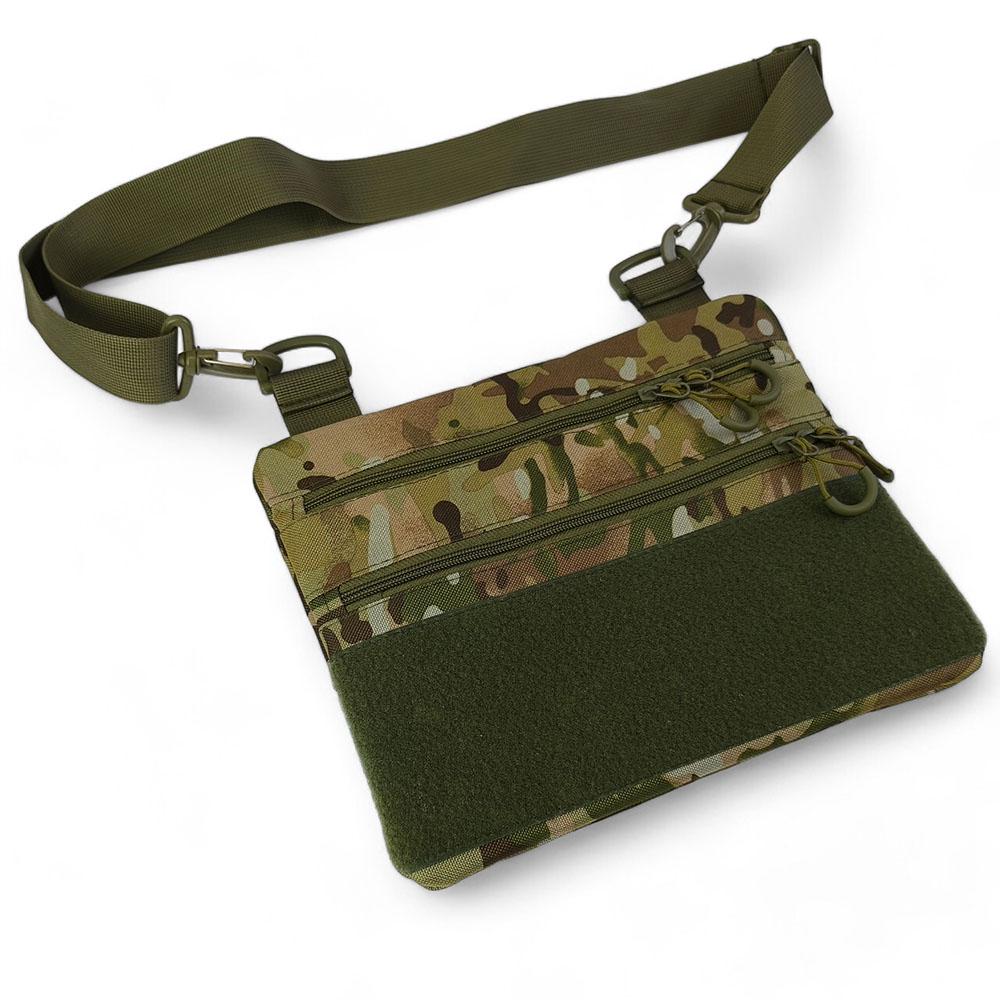 Сумка мужская нагрудная военная (521254) - фото 7 Сумка мужская нагрудная военная (521254) - фото 7