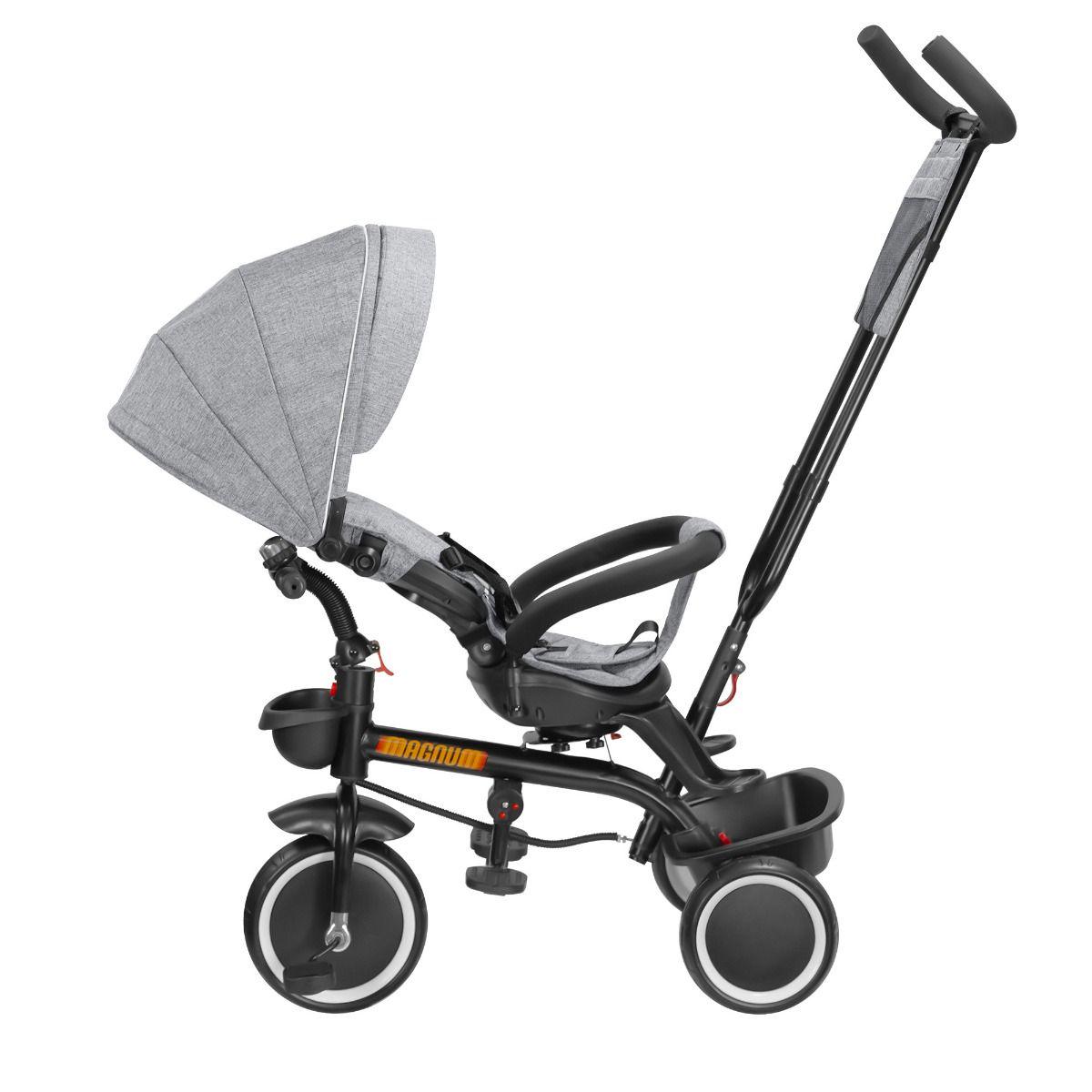 Велосипед дитячий триколісний Tilly Magnum T-3814 Grey (1748346313) - фото 3 Велосипед дитячий триколісний Tilly Magnum T-3814 Grey (1748346313) - фото 3