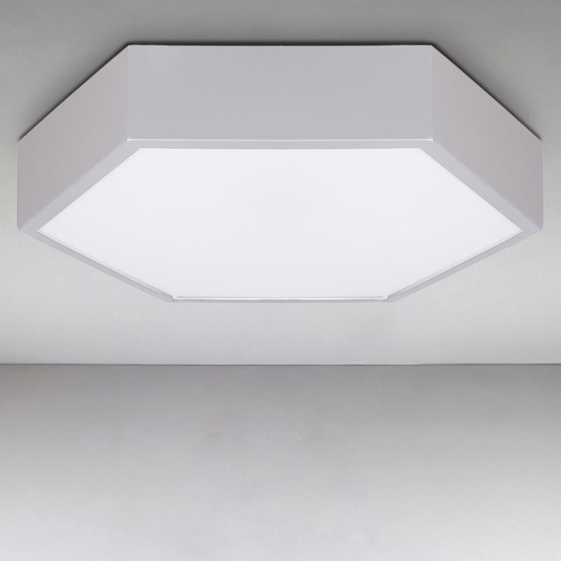 Люстра потолочная LED Light House LS-15344 2x15W с пультом Серый / Белый