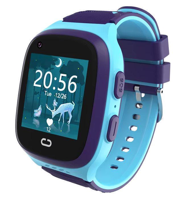 Смарт-часы детские Lemfo LT-31 GPS 4G SIM SOS Голубой (35729709)