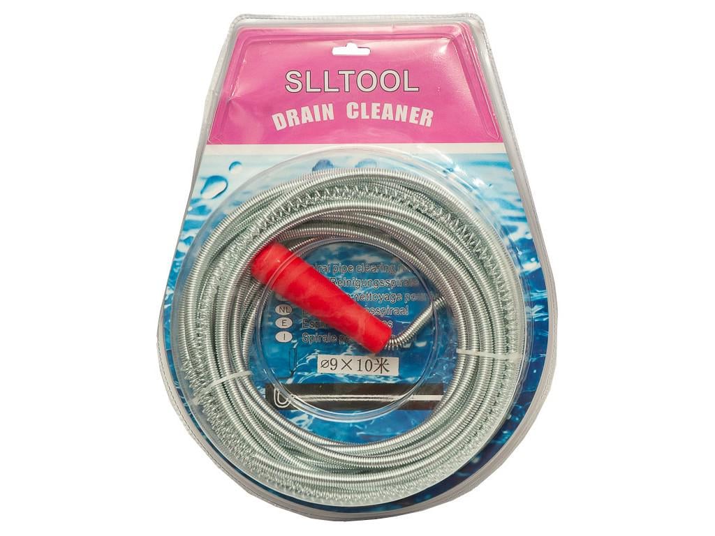 Трос для очистки труб SLLTOOL 10 м D 9 мм (26360316).