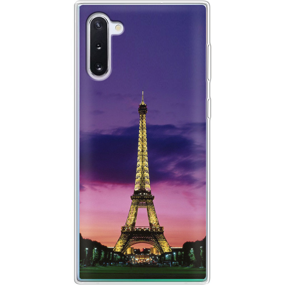 Чехол Boxface Samsung N970 Galaxy Note 10 Полночь в Париже Прозрачный силикон (37407-up964-37407)