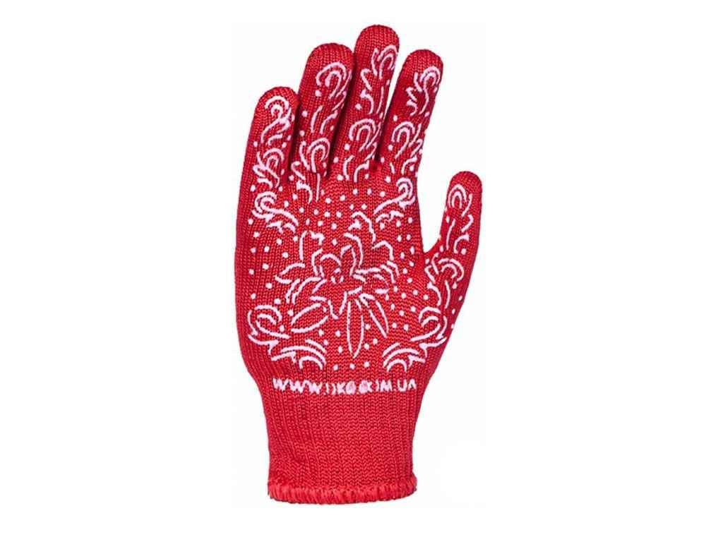 Перчатки рабочие трикотажные Doloni с ПВХ рисунком 622 р. 9 (68030)