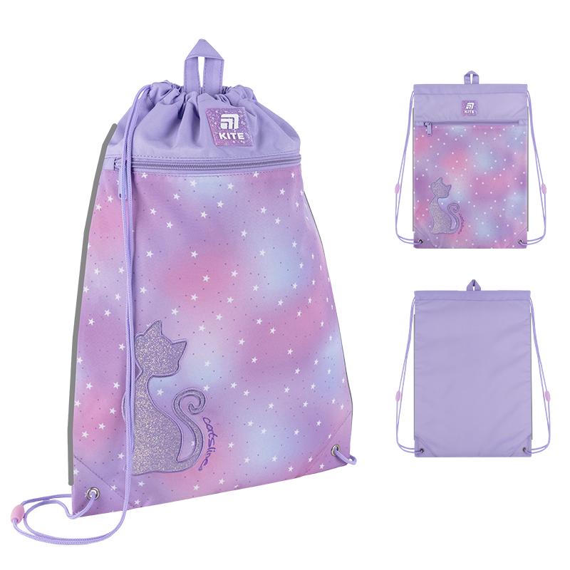 Шкільний рюкзак KITE SET K25-724S-2 Catsline з пеналом та сумкою для взуття (995190) - фото 18