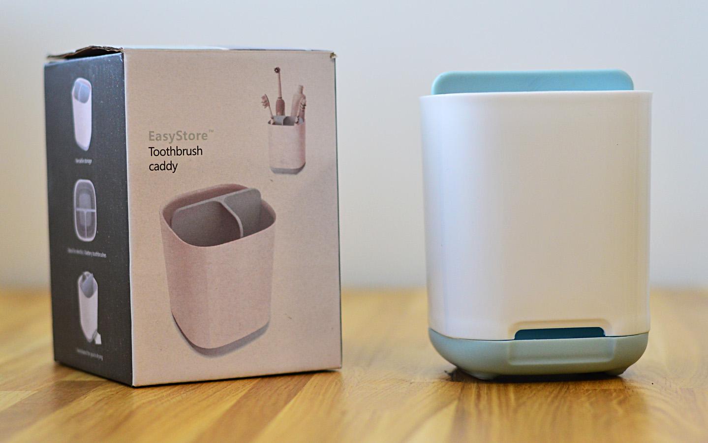 Подставка для электрических зубных щеток EasyStore Toothbrush Caddy S-size Синяя - фото 5 Подставка для электрических зубных щеток EasyStore Toothbrush Caddy S-size Синяя - фото 5