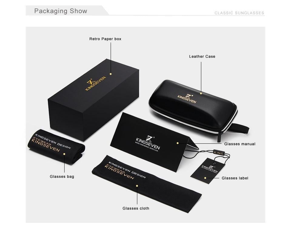 Жіночі сонцезахисні окуляри Метелик з градієнтними лінзами N7017 KINGSEVEN DESIGN Золото/Сірий - фото 4 Жіночі сонцезахисні окуляри Метелик з градієнтними лінзами N7017 KINGSEVEN DESIGN Золото/Сірий - фото 4