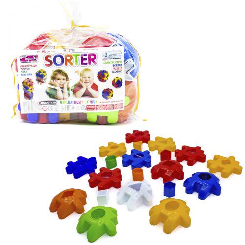 Конструктор-сортер Мастер 3 24 элемента (179434)